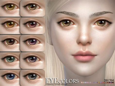 The Sims Resource Eyecolors 201704 By S Club Sims 4