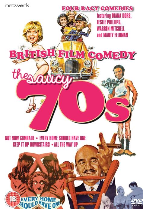 british film comedy the saucy 70s [dvd] amazon es warren mitchell marty feldman diana dors
