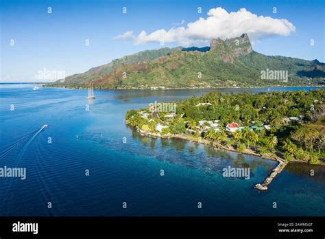 Tahiti Polynesia Aerial View High Resolution Stock Photography And