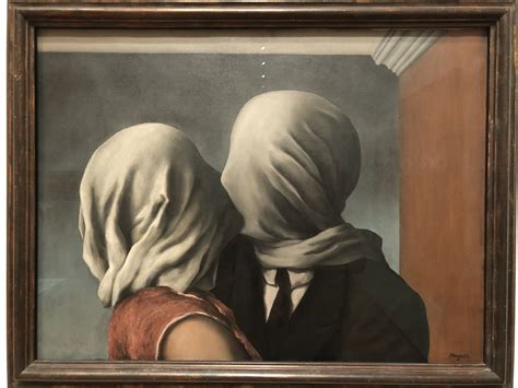 Rene Magritte The Lovers Art Essentials Oil On Canvas Canvas Art