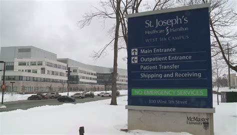 Workplace Covid 19 Outbreak Declared At St Josephs Healthcare West