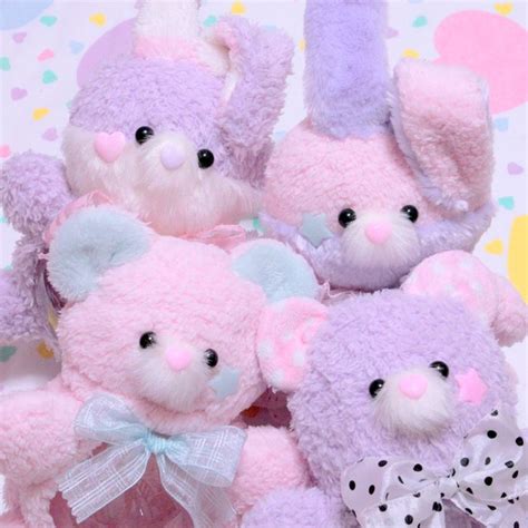 Twinkle Twinkle Kawaii Plushies Pastel Pink Aesthetic Cute Stuffed