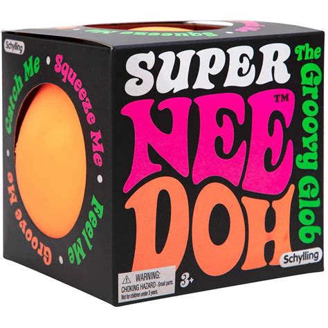 Super Jumbo Nee Doh Soft Doh Filled Stretch Ball Ultra Squishy And M Curious Minds Busy Bags