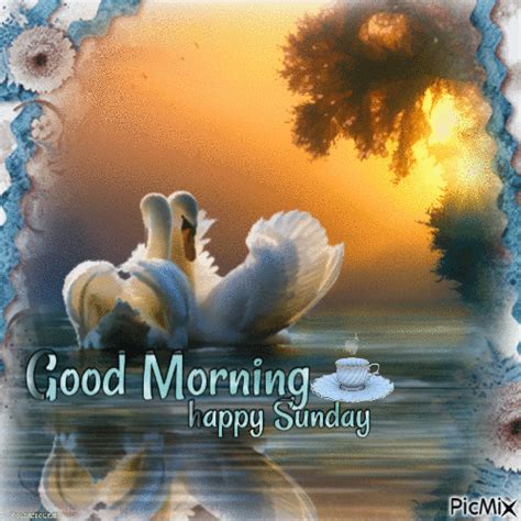 Good Morning Happy Sunday Free Animated  Picmix