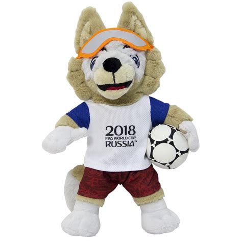 fifa world cup russia zabivaka mascot official plush toy 2018 souvenir soccer 8887856108195 ebay