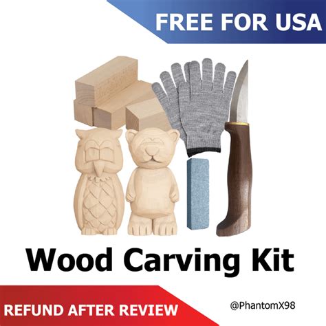 Wood Whittling Kit For Beginners 2499 Free For Amazon Usa Product