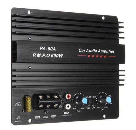 Pa A Car Audio Amplifier Board Hifi Mono High Power Subwoofer