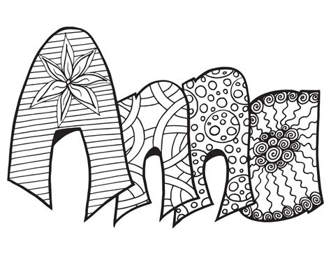 anna free printable coloring page classic stevie doodle — stevie doodles in 2022 free
