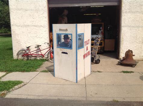 Vintage Carnival Amusement Park Tilt A Whirl Ticket Booth Obnoxious