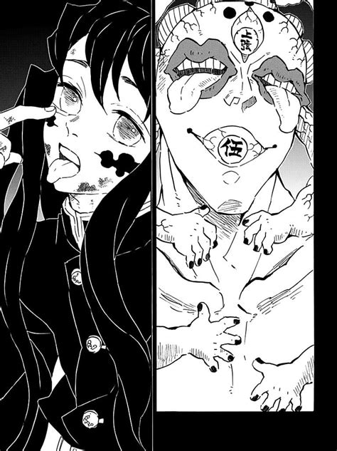 Demon Slayer Manga Panels Muichiro Anime Films Anime Characters Enma