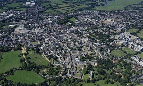 Oxford Viewed From The Air Aerial Images Aerial View Aerial