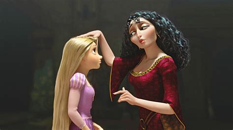 Mother And Daughter Rapunzel And Mother Gothel Disney Photo