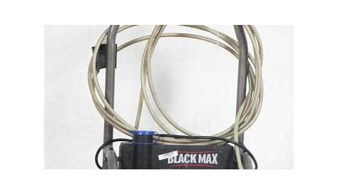 blackmax pressure washer manual