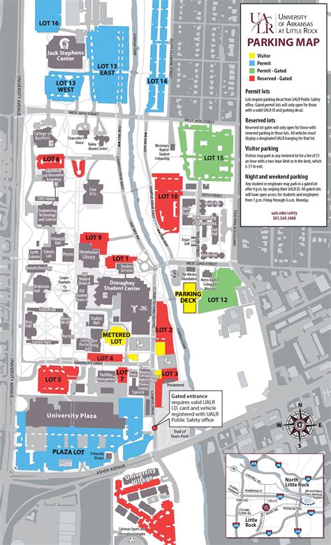 Campus Map Parking And Shuttle Information Testing Services