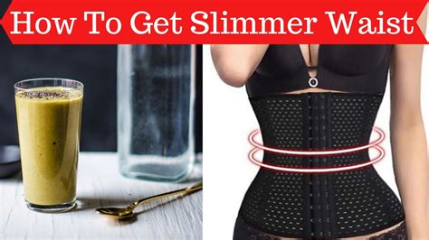 How To Get Slimmer Waist In Just 7 Days At Home Youtube