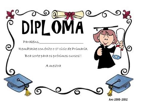 Diplomas Para Maestras De Preescolar Diplomas Fin De