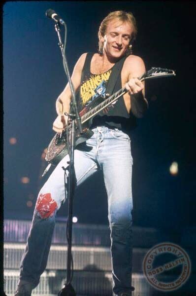 Phil Collen Looking Really Happy To Be Performing On Stage Making