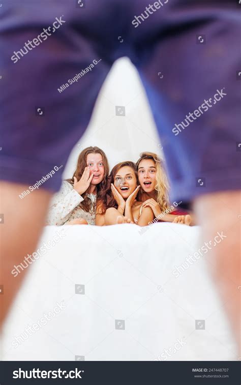 Group Girls Shocked Seeing Big Penis Stock Photo 247448707 Shutterstock