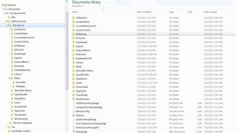 Setting Up Ts3 Mods Folder For Windows Leealees Sims 3