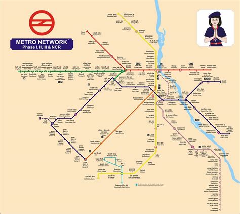 India Tourism Delhi Metro Rail Dmrc Route Map Vrogue Co