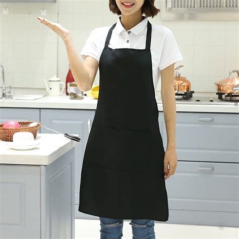 22 X 30 Cooking Apronprofessional Grade Kitchen Apron 2 Front Pocket Apron Polyester
