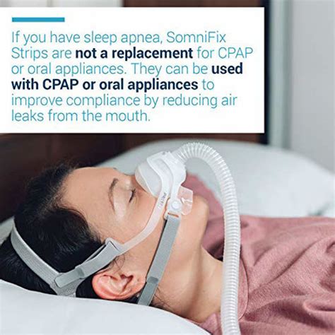 Getuscart Sleep Strips By Somnifix Advanced Gentle Mouth Tape For