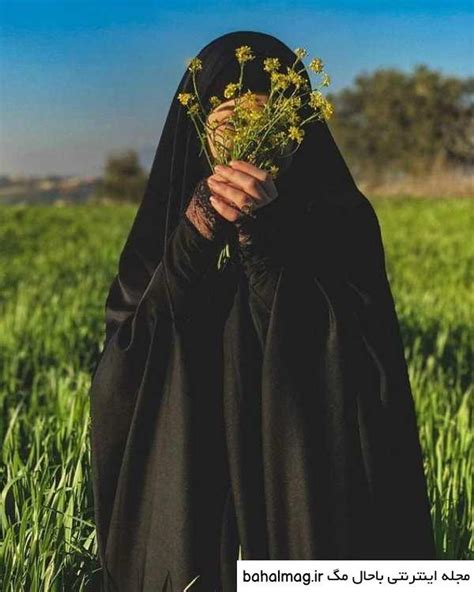 عکس پروفایل دختر چادری از پشت ️ بهترین تصاویر