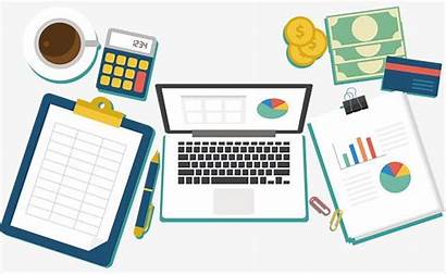 Accounting Finance Clipart Financial Desk Plan Financiera