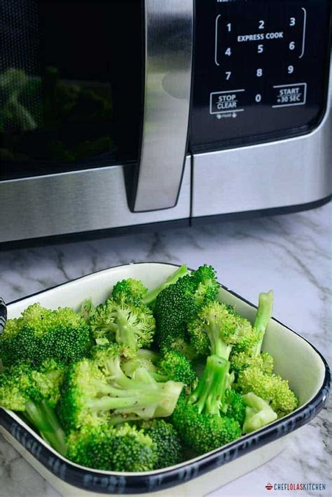 How To Microwave Broccoli Chef Lolas Kitchen