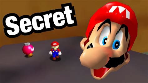 Secrets Super Mario 64 Land 1 2 Secret Youtube