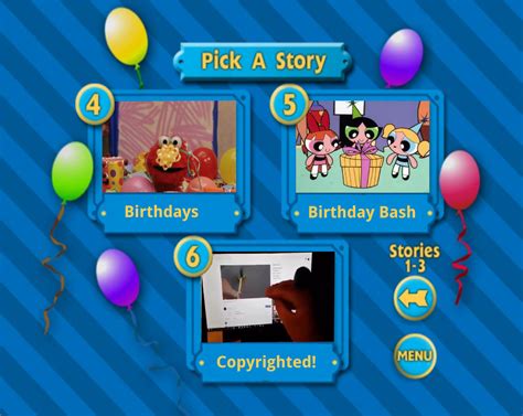 Birthday Celebrations Dvd Pick A Story 22 By Jack1set2 On Deviantart