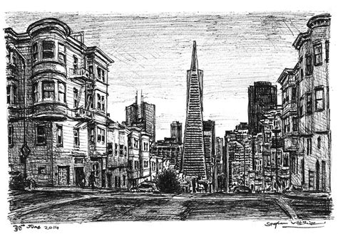 Street Scene Drawing At Explore Collection Of
