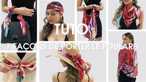 Economisez avec notre option de livraison gratuite. TUTO 7 façons de porter le foulard - YouTube | Foulard ...