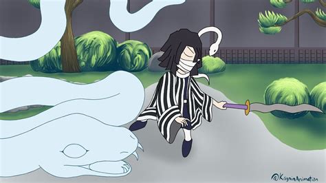 Demon Slayer Fan Animation: Obanai Iguro Serpent Breathing - Kimetsu no