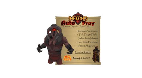 Inferno Auto Prayer Sell And Trade Game Items Osrs Gold