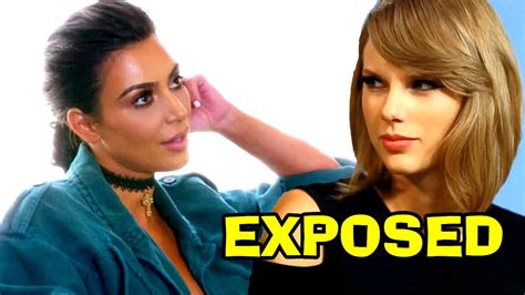 Kim Kardashian Vs Taylor Swift Taylor Swift Exposed Youtube