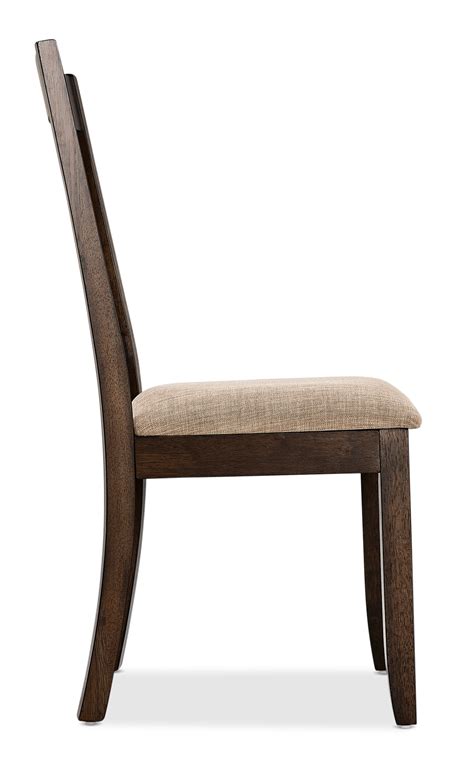 Thompson Side Chair - Dark Oak| Leon's
