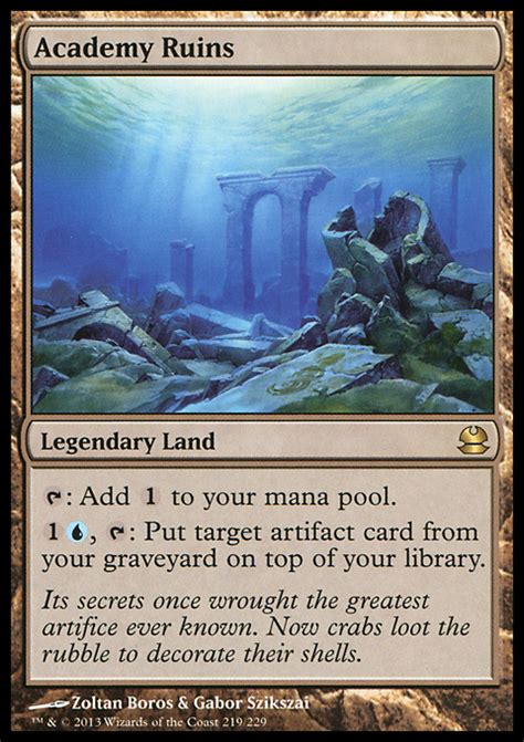 Europe's largest online marketplace for magic: Academy Ruins - Land - Cards - MTG Salvation
