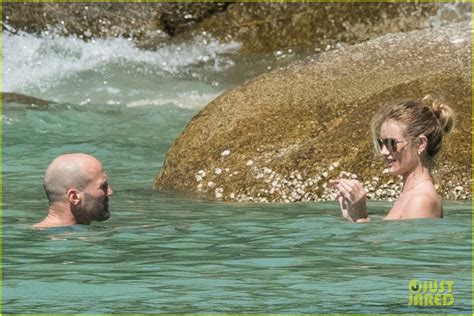 Jason Statham And Rosie Huntington Whiteley Flaunt Perfect Beach Bodies