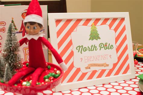 North Pole Breakfast Printables Free Printable Templa