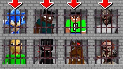 Minecraft Pe Do Not Choose The Wrong Prison Fuziondroid Cartoon Cat