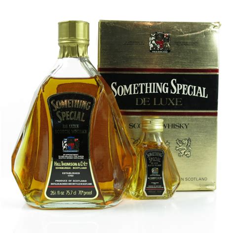 Something Special De Luxe Scotch Whisky 1970s and Miniature | Whisky ...