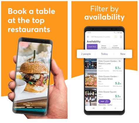 Las Mejores Aplicaciones De Reserva De Restaurantes Para Android