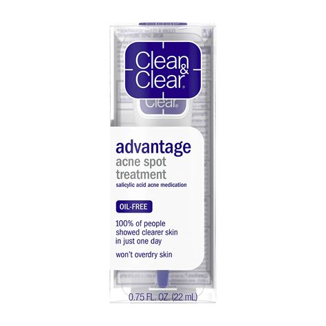 Buy Clean And Clear Advantage Acne Spot Treatment Gel Cream With 2