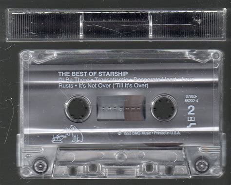 Jefferson Starship The Best Of Starship 1993 Rca C15 Cassette Tape