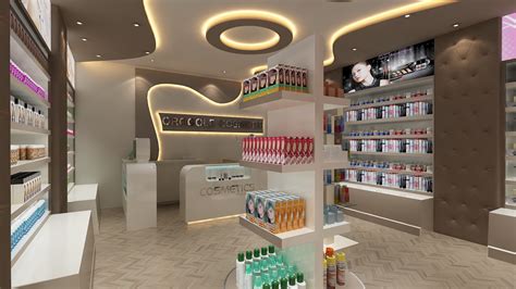 Interior Design For Cosmetic Shop Vamos Arema