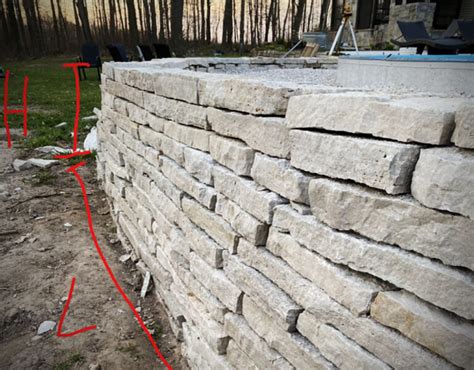 Backyard Landscaping Patio How To Build A Dry Stacked