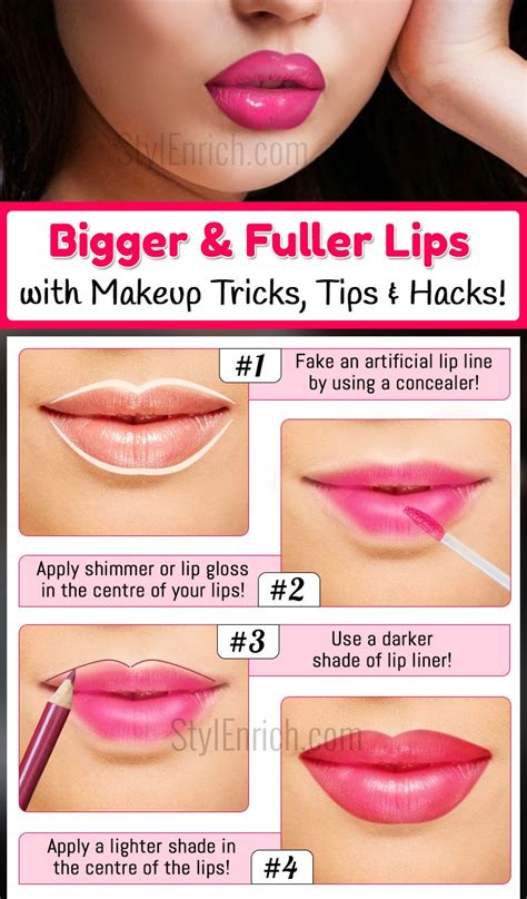 How To Get Fuller Lips With Makeup Tricks Tips And Hacks