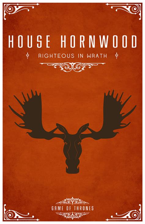 House Hornwood House Hornwood Sigil A Bull Moose Motto