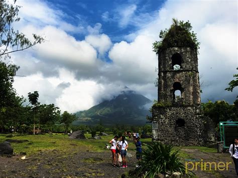 Cagsawa Ruins In Albay Philippine Primer